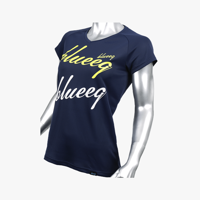 V-NECK SCRIPT TEE FOR WOMEN