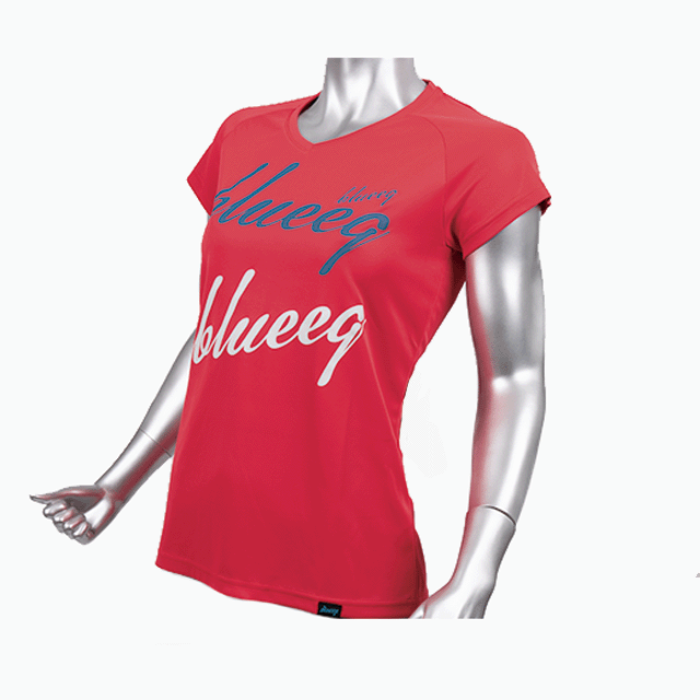 V-NECK SCRIPT TEE FOR WOMEN